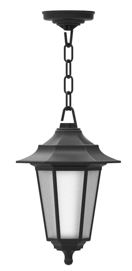 Horoz Begonya Bahçe Aydınlatması Begonya-3 Siyah