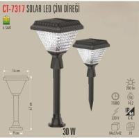 Cata Ct-7317 Riva 30W Solar LED Çim Direği