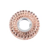 Akçay Berfin Rose Model Kristal Cam Spot + Ampul (Beyaz Işık)