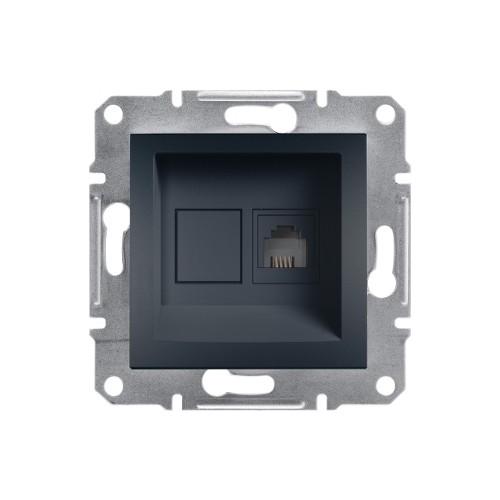 Asfora Plus 1*RJ11 Antrasit