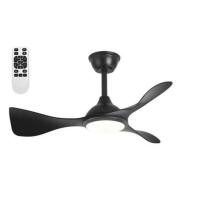 Cata CT-3001 Zürih Siyah LED Tavan Vantilatör 3 Renk Kumandalı Dimlenebilir