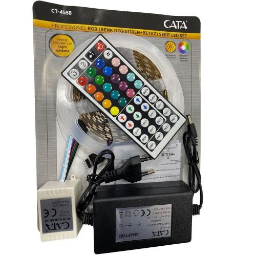 CATA CT-4558 Rgb Şerit Led Seti 5m