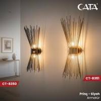 CATA CT-8350 Siyah Dekoratif Aplik