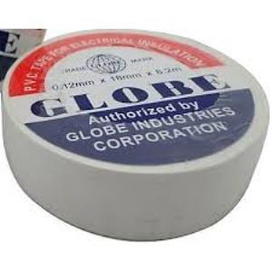 Globe Marka Elektrik İzole Bandı Beyaz (Onlu Paket)