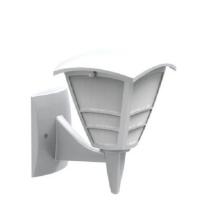 Horoz 400-020-133 Yonca-2 Bahçe Aplik Armatürü (Beyaz) E27