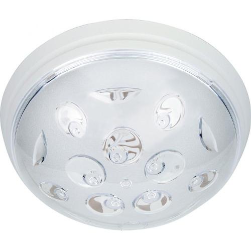 Horoz Nazar Desenli Beyaz Ufo Armatür Tek Duylu Plastik