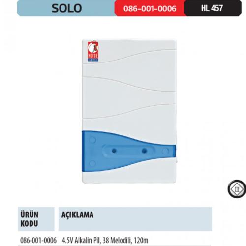 Horoz Solo Kablosuz Uzaktan Kumandalı Zil