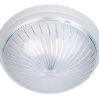 Horoz Zagrep Desenli Beyaz Ufo Armatür Tek Duylu Plastik