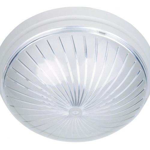 Horoz Zagrep Desenli Beyaz Ufo Armatür Tek Duylu Plastik