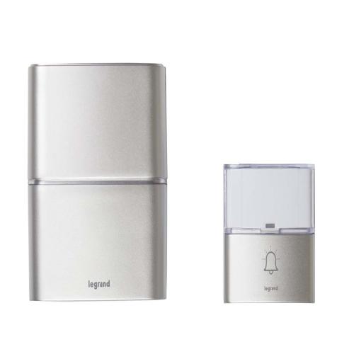 Legrand 094271 Serenity RF Alüminyum Wireless Kapı Zili 30 Melodili 200 Metre Mesafeli