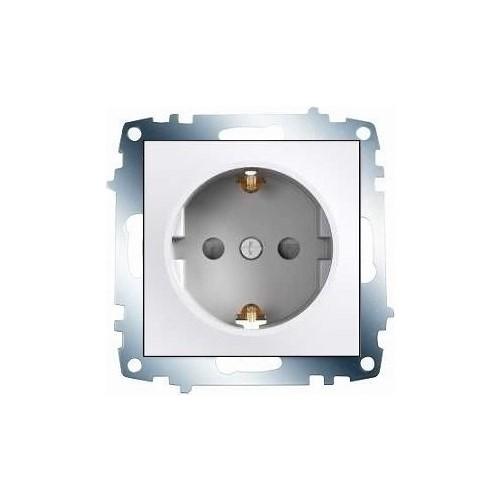 Schneider Electric Asfora Beyaz Çerçevesiz Topraklı Priz