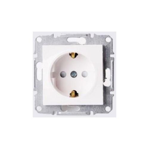 Schneider Electric Asfora Beyaz Çocuk Korumalı Çerçevesiz Topraklı Priz