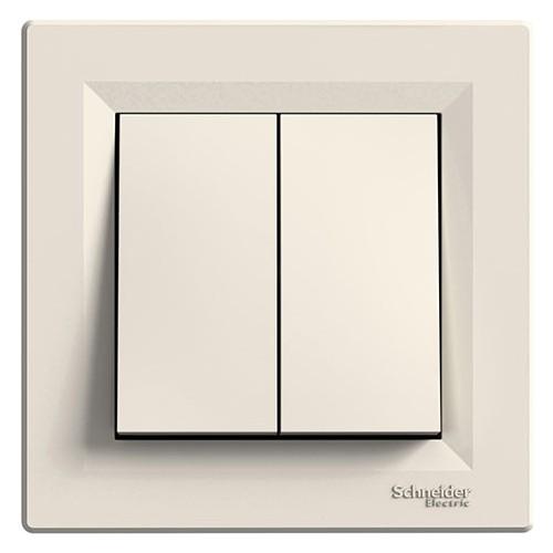 Schneider Electric Asfora Krem Vavien+ Vavien (Çerçeveli)