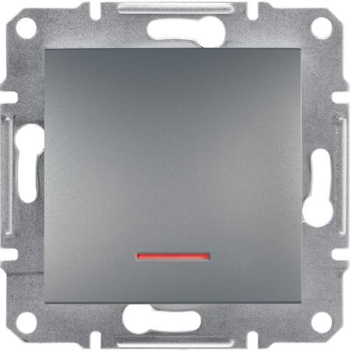 Schneider Electric Asfora Plus Işık Liht Çelik