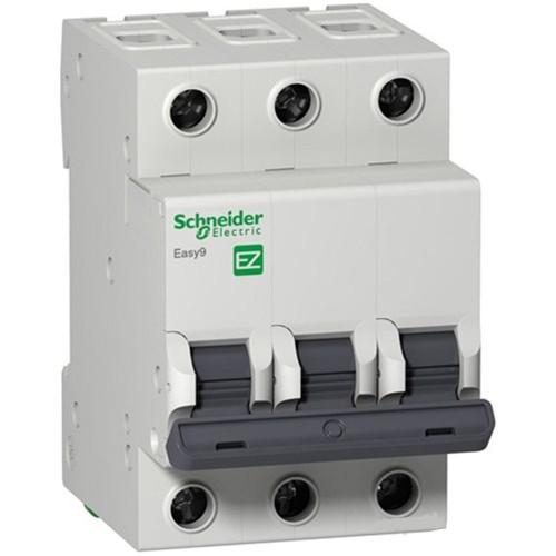Schneider Electric Easy9 C Eğrisi 3 Kutup 50A Otomatik Sigorta EZ9F34350