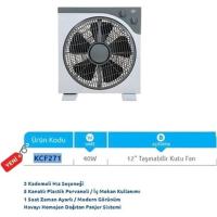 Vanti KCF271 40W Taşınabilir Kutu Vantilatör