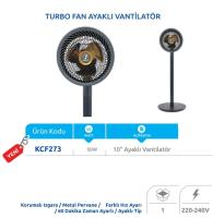 Vanti KCF273 45W Turbo Fan Ayaklı Vantilatör