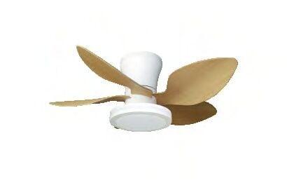 Vanti KCF310 30W LED Aydınlatmalı Dekoratif Tavan Vantilatörü - Açık Ahşap