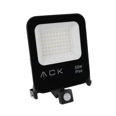 ACK 50W 6500K Sensörlü Led Projektör IP66